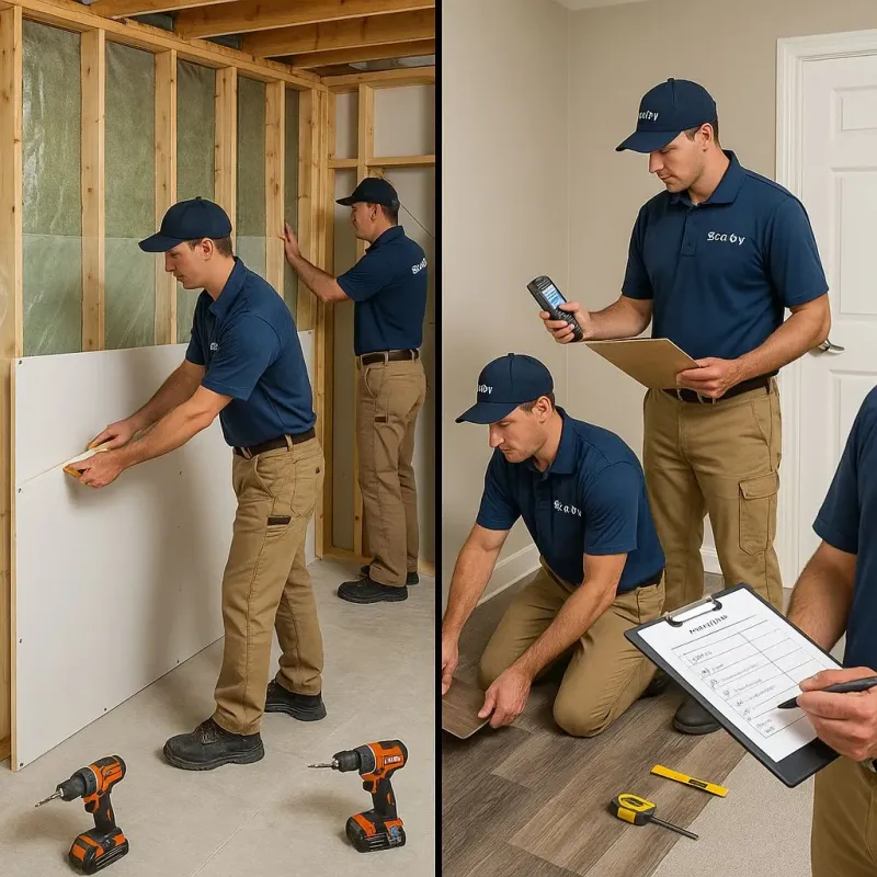 Repairs and Reconstruction process in East Honolulu, HI